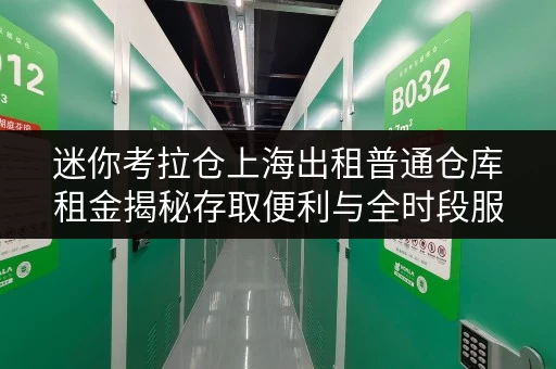 迷你考拉仓上海出租普通仓库租金揭秘存取便利与全时段服务，揭秘租金背后的秘密！