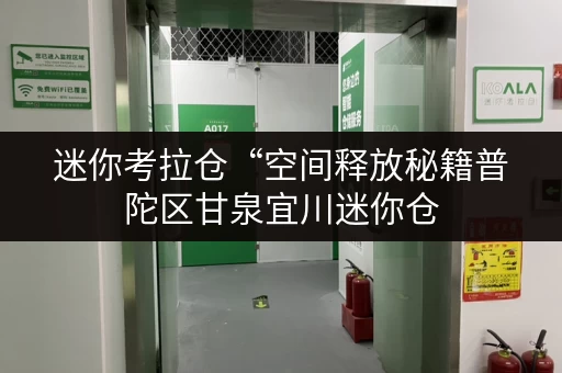 迷你考拉仓“空间释放秘籍普陀区甘泉宜川迷你仓,办公物品存放新选择” 迷你考拉仓“空间释放秘籍普陀区甘泉宜川迷你仓,办公物品存放新选择”