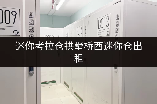 迷你考拉仓拱墅桥西迷你仓出租，开启您的便捷生活新篇章