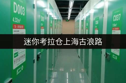 迷你考拉仓上海古浪路,仓储新选择存取便捷,全时段无忧 迷你考拉仓上海古浪路,仓储新选择存取便捷,全时段无忧