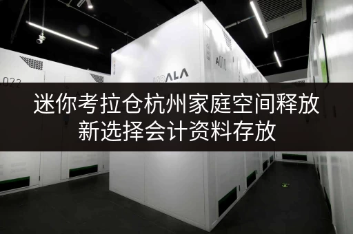 迷你考拉仓杭州家庭空间释放新选择会计资料存放,迷你仓来帮忙! 迷你考拉仓杭州家庭空间释放新选择会计资料存放,迷你仓来帮忙!