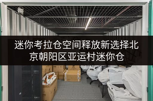 迷你考拉仓空间释放新选择北京朝阳区亚运村迷你仓,为家庭生活添彩 迷你考拉仓空间释放新选择北京朝阳区亚运村迷你仓,为家庭生活添彩