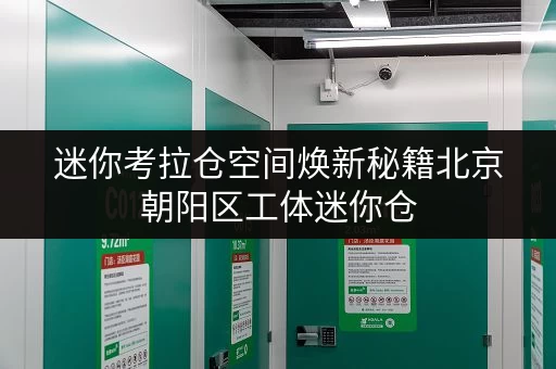 迷你考拉仓空间焕新秘籍北京朝阳区工体迷你仓,释放家,提升生活品质 迷你考拉仓空间焕新秘籍北京朝阳区工体迷你仓,释放家,提升生活品质