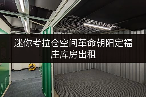 迷你考拉仓空间革命朝阳定福庄库房出租,开启品质生活新篇章 迷你考拉仓空间革命朝阳定福庄库房出租,开启品质生活新篇章