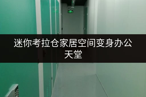 迷你考拉仓家居空间变身办公天堂,广州市家居仓储服务新解 迷你考拉仓家居空间变身办公天堂,广州市家居仓储服务新解