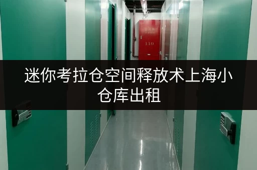 迷你考拉仓空间释放术上海小仓库出租,货物存放更省心存储方案大揭秘! 迷你考拉仓空间释放术上海小仓库出租,货物存放更省心存储方案大揭秘!