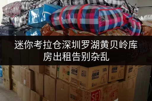 迷你考拉仓深圳罗湖黄贝岭库房出租告别杂乱,货物存放更省心! 迷你考拉仓深圳罗湖黄贝岭库房出租告别杂乱,货物存放更省心!
