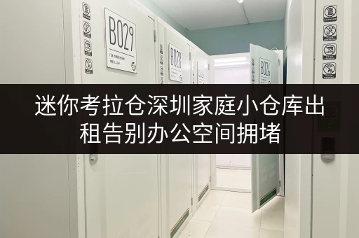 迷你考拉仓深圳家庭小仓库出租告别办公空间拥堵，迷你仓成为办公好帮手！