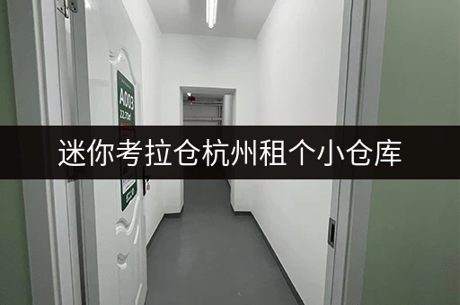 迷你考拉仓杭州租个小仓库,省心存储方案大揭秘! 迷你考拉仓杭州租个小仓库,省心存储方案大揭秘!