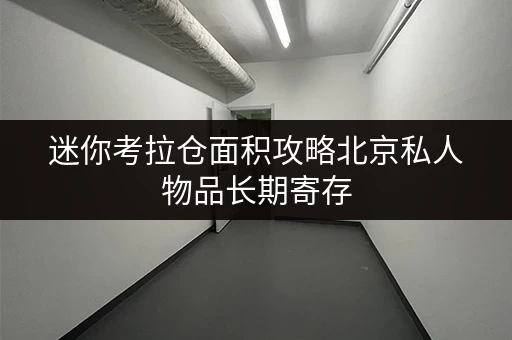 迷你考拉仓面积攻略北京私人物品长期寄存,如何选择最合适的迷你仓? 迷你考拉仓面积攻略北京私人物品长期寄存,如何选择最合适的迷你仓?