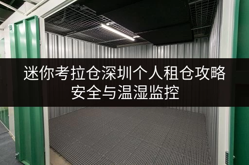 迷你考拉仓深圳个人租仓攻略安全与温湿监控，让你的物品“安居乐业”