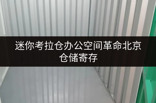 迷你考拉仓办公空间革命北京仓储寄存,轻松解决办公用品存放难题 迷你考拉仓办公空间革命北京仓储寄存,轻松解决办公用品存放难题