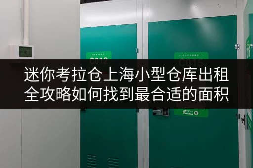 迷你考拉仓上海小型仓库出租全攻略如何找到最合适的面积？