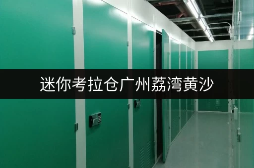 迷你考拉仓广州荔湾黄沙，装修搬家，临时存储有妙招
