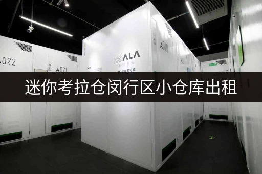 迷你考拉仓闵行区小仓库出租,安全与温湿监控双重保障,让你的物品安心“入住” 迷你考拉仓闵行区小仓库出租,安全与温湿监控双重保障,让你的物品安心“入住”