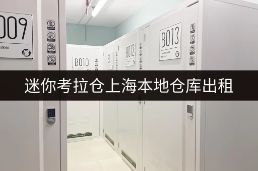 迷你考拉仓上海本地仓库出租,告别空间焦虑,货物存放更省心! 迷你考拉仓上海本地仓库出租,告别空间焦虑,货物存放更省心!