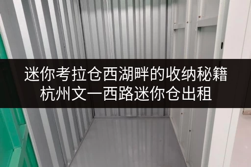 迷你考拉仓西湖畔的收纳秘籍杭州文一西路迷你仓出租,面积选择攻略与实用案例分享 迷你考拉仓西湖畔的收纳秘籍杭州文一西路迷你仓出租,面积选择攻略与实用案例分享