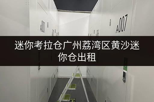 迷你考拉仓广州荔湾区黄沙迷你仓出租,打造家庭空间新境界 迷你考拉仓广州荔湾区黄沙迷你仓出租,打造家庭空间新境界