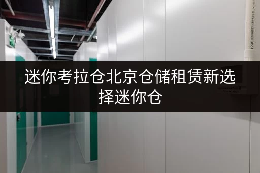 迷你考拉仓北京仓储租赁新选择迷你仓，货物存放更省心