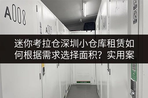 迷你考拉仓深圳小仓库租赁如何根据需求选择面积?实用案例解析! 迷你考拉仓深圳小仓库租赁如何根据需求选择面积?实用案例解析!