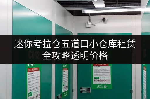 迷你考拉仓五道口小仓库租赁全攻略透明价格,省心省力 迷你考拉仓五道口小仓库租赁全攻略透明价格,省心省力