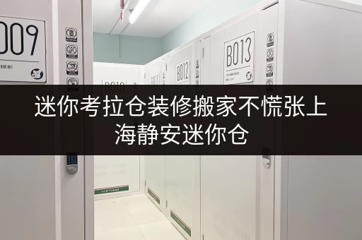 迷你考拉仓装修搬家不慌张上海静安迷你仓,您的临时存储好帮手 迷你考拉仓装修搬家不慌张上海静安迷你仓,您的临时存储好帮手
