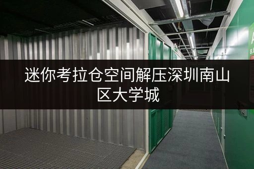 迷你考拉仓空间解压深圳南山区大学城,办公用品存放新选择,释放办公空间全攻略 迷你考拉仓空间解压深圳南山区大学城,办公用品存放新选择,释放办公空间全攻略