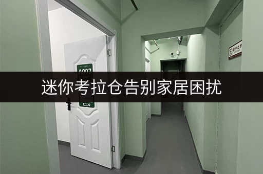 迷你考拉仓告别家居困扰,田林家具寄存新选择——打造省心存储方案 迷你考拉仓告别家居困扰,田林家具寄存新选择——打造省心存储方案