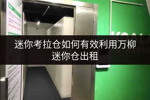 迷你考拉仓如何有效利用万柳迷你仓出租,为北京海淀区的办公空间减负? 迷你考拉仓如何有效利用万柳迷你仓出租,为北京海淀区的办公空间减负?