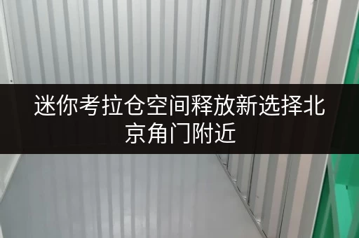 迷你考拉仓空间释放新选择北京角门附近,迷你仓助您提升生活品质 迷你考拉仓空间释放新选择北京角门附近,迷你仓助您提升生活品质
