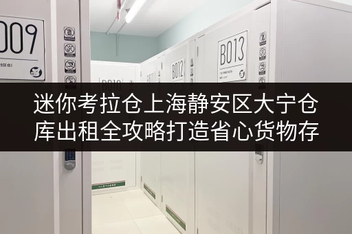 迷你考拉仓上海静安区大宁仓库出租全攻略打造省心货物存放方案 迷你考拉仓上海静安区大宁仓库出租全攻略打造省心货物存放方案