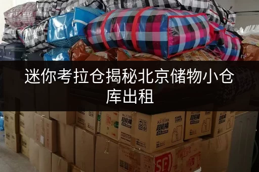 迷你考拉仓揭秘北京储物小仓库出租,如何租得明白又省心? 迷你考拉仓揭秘北京储物小仓库出租,如何租得明白又省心?