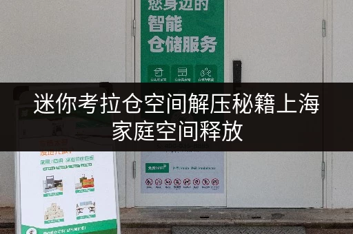 迷你考拉仓空间解压秘籍上海家庭空间释放,迷你仓出租网站全攻略 迷你考拉仓空间解压秘籍上海家庭空间释放,迷你仓出租网站全攻略