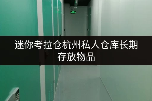 迷你考拉仓杭州私人仓库长期存放物品，揭秘省钱技巧与价格透明攻略