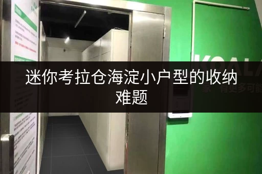 迷你考拉仓海淀小户型的收纳难题,迷你仓为你解忧 迷你考拉仓海淀小户型的收纳难题,迷你仓为你解忧