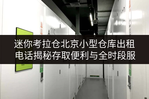迷你考拉仓北京小型仓库出租电话揭秘存取便利与全时段服务,轻松解决空间难题 迷你考拉仓北京小型仓库出租电话揭秘存取便利与全时段服务,轻松解决空间难题