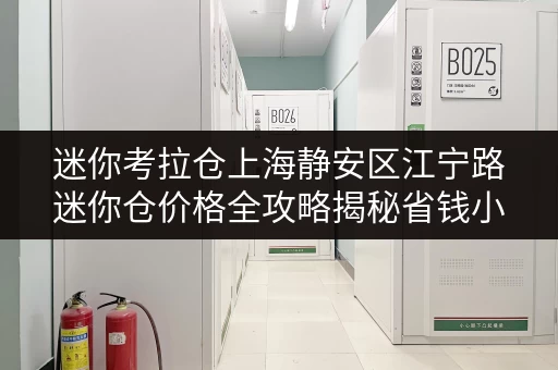迷你考拉仓上海静安区江宁路迷你仓价格全攻略揭秘省钱小技巧,轻松存物不忧钱! 迷你考拉仓上海静安区江宁路迷你仓价格全攻略揭秘省钱小技巧,轻松存物不忧钱!