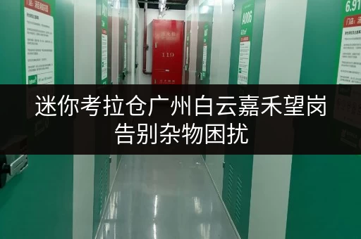 迷你考拉仓广州白云嘉禾望岗告别杂物困扰,迷你仓为您打造省心存储方案 迷你考拉仓广州白云嘉禾望岗告别杂物困扰,迷你仓为您打造省心存储方案