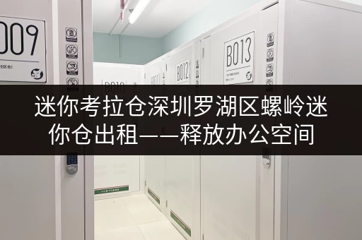 迷你考拉仓深圳罗湖区螺岭迷你仓出租——释放办公空间,提升工作效率全攻略 迷你考拉仓深圳罗湖区螺岭迷你仓出租——释放办公空间,提升工作效率全攻略