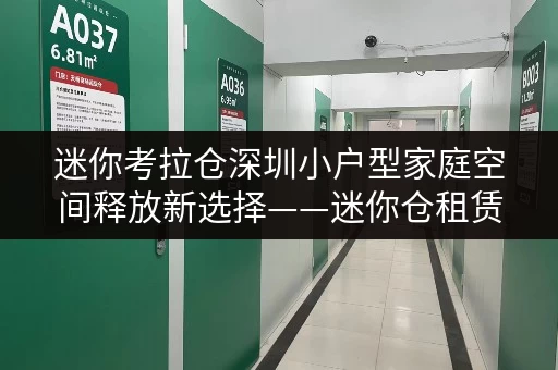 迷你考拉仓深圳小户型家庭空间释放新选择——迷你仓租赁全攻略 迷你考拉仓深圳小户型家庭空间释放新选择——迷你仓租赁全攻略