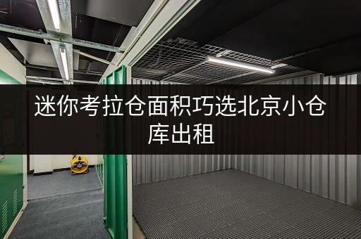 迷你考拉仓面积巧选北京小仓库出租,如何找到最合适的“第二空间”? 迷你考拉仓面积巧选北京小仓库出租,如何找到最合适的“第二空间”?
