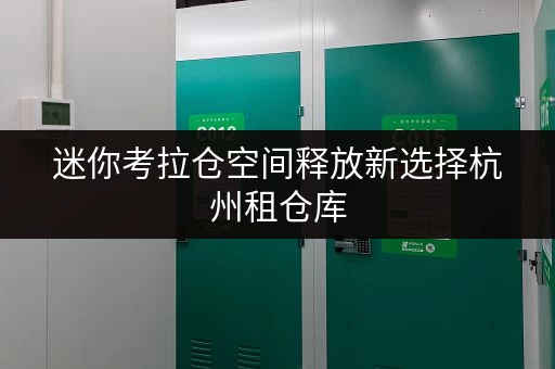 迷你考拉仓空间释放新选择杭州租仓库,让家庭生活更品质 迷你考拉仓空间释放新选择杭州租仓库,让家庭生活更品质