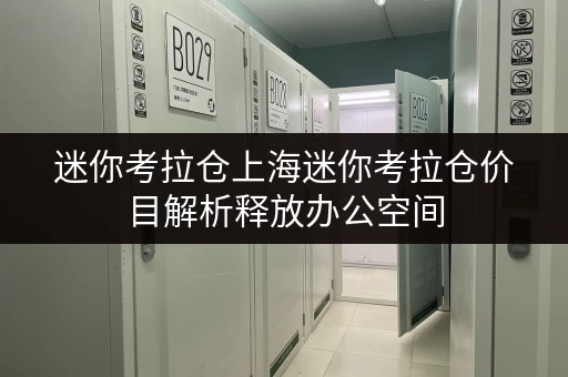 迷你考拉仓上海迷你考拉仓价目解析释放办公空间,提升工作效率 迷你考拉仓上海迷你考拉仓价目解析释放办公空间,提升工作效率
