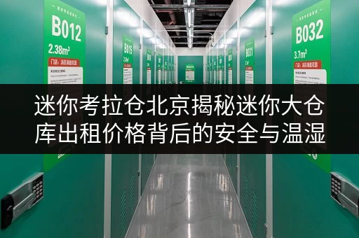 迷你考拉仓北京揭秘迷你大仓库出租价格背后的安全与温湿监控秘籍