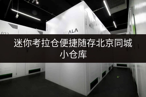 迷你考拉仓便捷随存北京同城小仓库，轻松解决个人工具存储难题