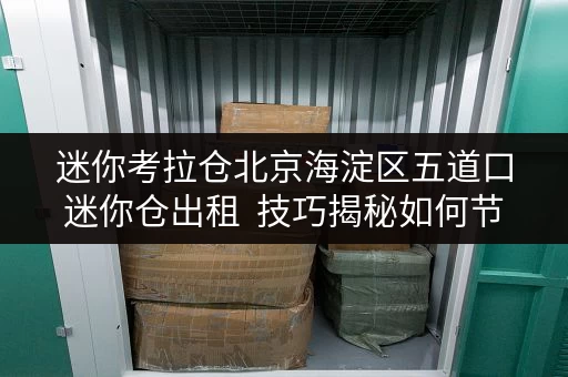 迷你考拉仓北京海淀区五道口迷你仓出租 技巧揭秘如何节省存储费用? 迷你考拉仓北京海淀区五道口迷你仓出租 技巧揭秘如何节省存储费用?