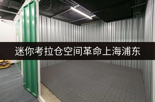 迷你考拉仓空间革命上海浦东,如何用迷你仓释放家庭空间,提升生活品质? 迷你考拉仓空间革命上海浦东,如何用迷你仓释放家庭空间,提升生活品质?