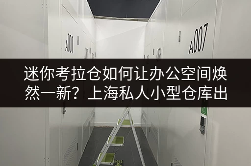 迷你考拉仓如何让办公空间焕然一新?上海私人小型仓库出租,释放办公空间新可能 迷你考拉仓如何让办公空间焕然一新?上海私人小型仓库出租,释放办公空间新可能
