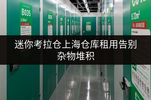 迷你考拉仓上海仓库租用告别杂物堆积,迷你考拉仓为你提供省心存储方案 迷你考拉仓上海仓库租用告别杂物堆积,迷你考拉仓为你提供省心存储方案