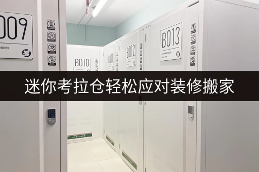 迷你考拉仓轻松应对装修搬家，迷你考拉仓为您提供地下室仓库租赁新选择